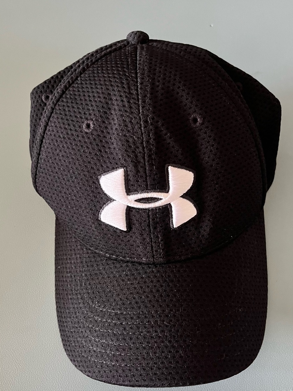 Under Armour Black Hat with White Logo